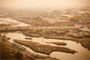 Almost an entire city is laid out temporarily, around Ganga & Yamuna rivers.